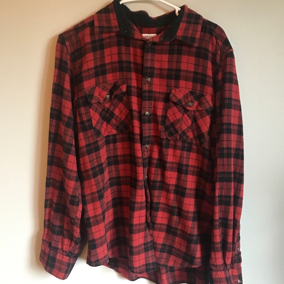 Tops - Red flannel